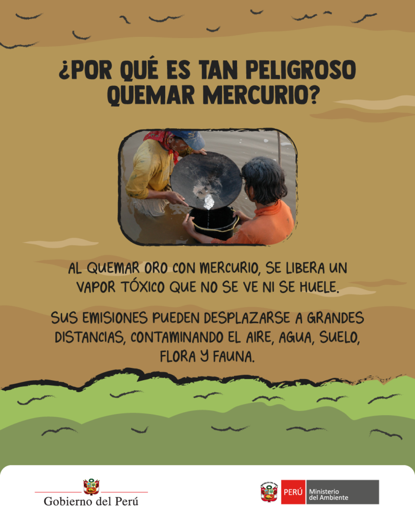 porque es un peligro quemar mercurio?