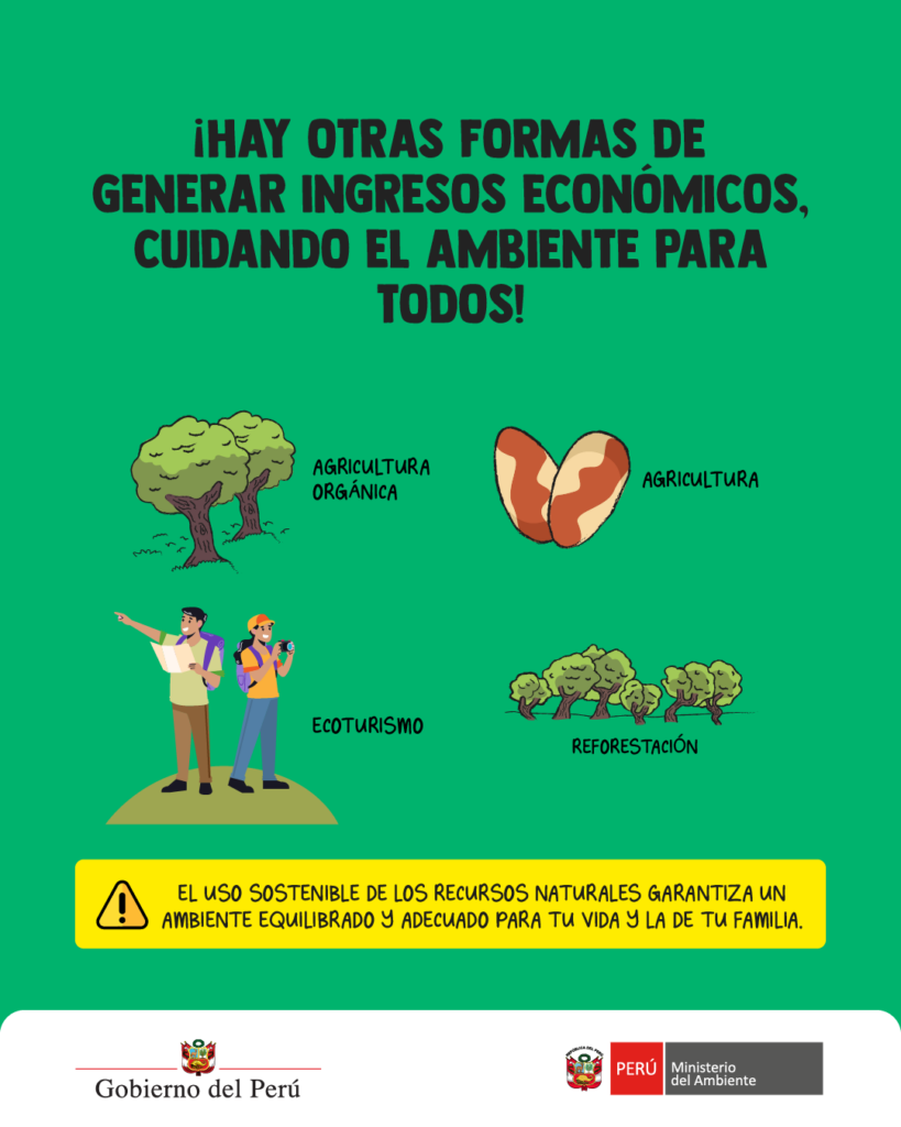 Hay otras formas de generar ingresos economicos cuidando el ambiente para todos!